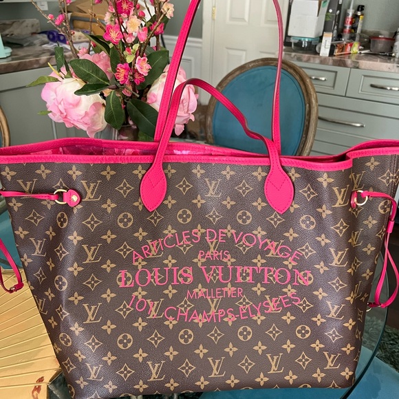 Louis Vuitton Ikat rose, GM - Picture 1 of 16